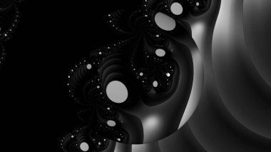 Soyut Bilgisayar Fraktal Tasarımı. Fraktal hiç bitmeyen bir desen. Fraktallar, farklı ölçeklerde kendine benzeyen sonsuz derecede karmaşık kalıplardır. Cep telefonu duvar kağıdı için harika.