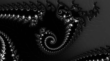 Soyut Bilgisayar Fraktal Tasarımı. Fraktal hiç bitmeyen bir desen. Fraktallar, farklı ölçeklerde kendine benzeyen sonsuz derecede karmaşık kalıplardır. Cep telefonu duvar kağıdı için harika.