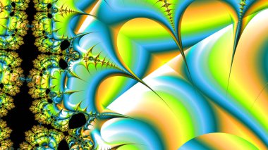 Soyut Bilgisayar Fraktal Tasarımı. Fraktal hiç bitmeyen bir desen. Fraktallar, farklı ölçeklerde kendine benzeyen sonsuz derecede karmaşık kalıplardır. Cep telefonu duvar kağıdı için harika.