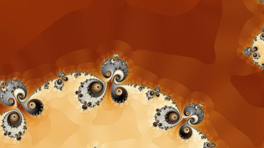 Soyut Bilgisayar Fraktal Tasarımı. Fraktal hiç bitmeyen bir desen. Fraktallar, farklı ölçeklerde kendine benzeyen sonsuz derecede karmaşık kalıplardır. Cep telefonu duvar kağıdı için harika.