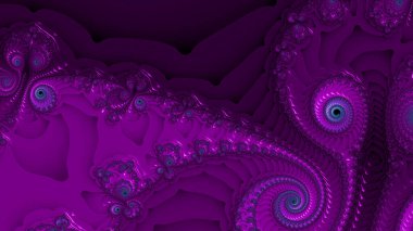 Soyut Bilgisayar Fraktal Tasarımı. Fraktal hiç bitmeyen bir desen. Fraktallar, farklı ölçeklerde kendine benzeyen sonsuz derecede karmaşık kalıplardır. Cep telefonu duvar kağıdı için harika.