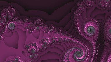 Soyut Bilgisayar Fraktal Tasarımı. Fraktal hiç bitmeyen bir desen. Fraktallar, farklı ölçeklerde kendine benzeyen sonsuz derecede karmaşık kalıplardır. Cep telefonu duvar kağıdı için harika.