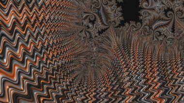 Soyut Bilgisayar Fraktal Tasarımı. Fraktal hiç bitmeyen bir desen. Fraktallar, farklı ölçeklerde kendine benzeyen sonsuz derecede karmaşık kalıplardır. Cep telefonu duvar kağıdı için harika.