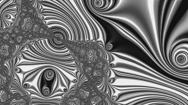 Soyut Bilgisayar Fraktal Tasarımı. Fraktal hiç bitmeyen bir desen. Fraktallar, farklı ölçeklerde kendine benzeyen sonsuz derecede karmaşık kalıplardır. Cep telefonu duvar kağıdı için harika.