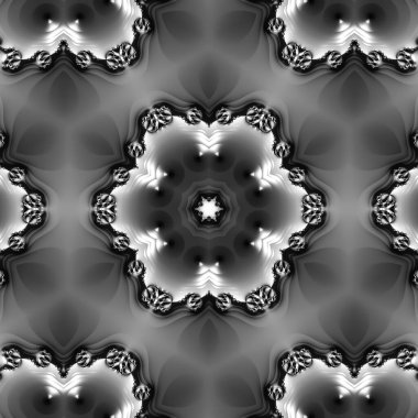 Soyut Bilgisayar Fraktal Tasarımı. Fraktal hiç bitmeyen bir desen. Fraktallar, farklı ölçeklerde kendine benzeyen sonsuz derecede karmaşık kalıplardır. Cep telefonu duvar kağıdı için harika.