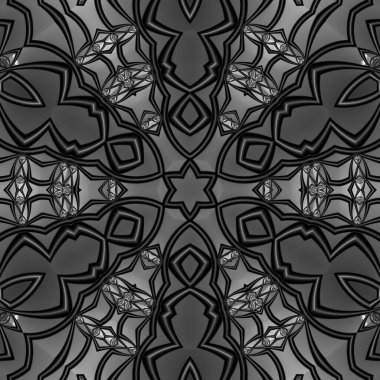 Soyut Bilgisayar Fraktal Tasarımı. Fraktal hiç bitmeyen bir desen. Fraktallar, farklı ölçeklerde kendine benzeyen sonsuz derecede karmaşık kalıplardır. Cep telefonu duvar kağıdı için harika.