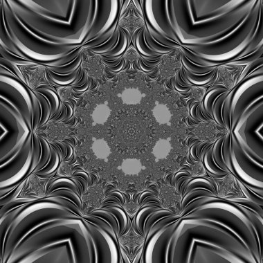 Soyut Bilgisayar Fraktal Tasarımı. Fraktal hiç bitmeyen bir desen. Fraktallar, farklı ölçeklerde kendine benzeyen sonsuz derecede karmaşık kalıplardır. Cep telefonu duvar kağıdı için harika.