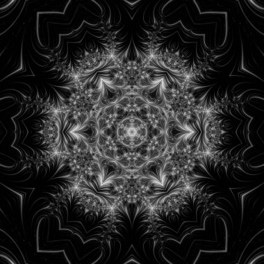 Soyut Bilgisayar Fraktal Tasarımı. Fraktal hiç bitmeyen bir desen. Fraktallar, farklı ölçeklerde kendine benzeyen sonsuz derecede karmaşık kalıplardır. Cep telefonu duvar kağıdı için harika.