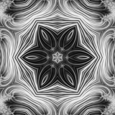 Soyut Bilgisayar Fraktal Tasarımı. Fraktal hiç bitmeyen bir desen. Fraktallar, farklı ölçeklerde kendine benzeyen sonsuz derecede karmaşık kalıplardır. Cep telefonu duvar kağıdı için harika.