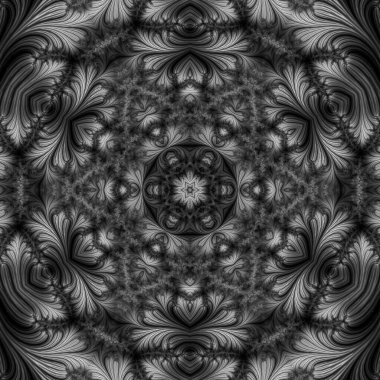 Soyut Bilgisayar Fraktal Tasarımı. Fraktal hiç bitmeyen bir desen. Fraktallar, farklı ölçeklerde kendine benzeyen sonsuz derecede karmaşık kalıplardır. Cep telefonu duvar kağıdı için harika.