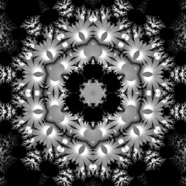 Soyut Bilgisayar Fraktal Tasarımı. Fraktal hiç bitmeyen bir desen. Fraktallar, farklı ölçeklerde kendine benzeyen sonsuz derecede karmaşık kalıplardır. Cep telefonu duvar kağıdı için harika.