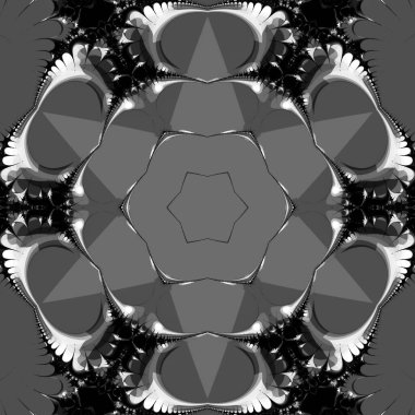 Soyut Bilgisayar Fraktal Tasarımı. Fraktal hiç bitmeyen bir desen. Fraktallar, farklı ölçeklerde kendine benzeyen sonsuz derecede karmaşık kalıplardır. Cep telefonu duvar kağıdı için harika.