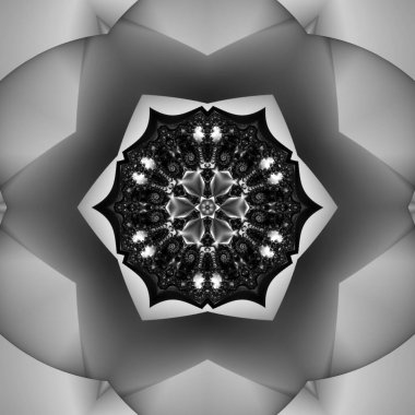 Soyut Bilgisayar Fraktal Tasarımı. Fraktal hiç bitmeyen bir desen. Fraktallar, farklı ölçeklerde kendine benzeyen sonsuz derecede karmaşık kalıplardır. Cep telefonu duvar kağıdı için harika.