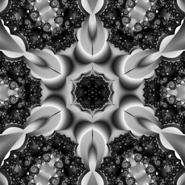 Soyut Bilgisayar Fraktal Tasarımı. Fraktal hiç bitmeyen bir desen. Fraktallar, farklı ölçeklerde kendine benzeyen sonsuz derecede karmaşık kalıplardır. Cep telefonu duvar kağıdı için harika.