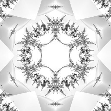 Soyut Bilgisayar Fraktal Tasarımı. Fraktal hiç bitmeyen bir desen. Fraktallar, farklı ölçeklerde kendine benzeyen sonsuz derecede karmaşık kalıplardır. Cep telefonu duvar kağıdı için harika.