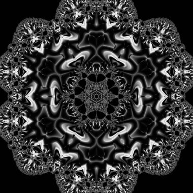 Soyut Bilgisayar Fraktal Tasarımı. Fraktal hiç bitmeyen bir desen. Fraktallar, farklı ölçeklerde kendine benzeyen sonsuz derecede karmaşık kalıplardır. Cep telefonu duvar kağıdı için harika.