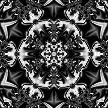 Soyut Bilgisayar Fraktal Tasarımı. Fraktal hiç bitmeyen bir desen. Fraktallar, farklı ölçeklerde kendine benzeyen sonsuz derecede karmaşık kalıplardır. Cep telefonu duvar kağıdı için harika.