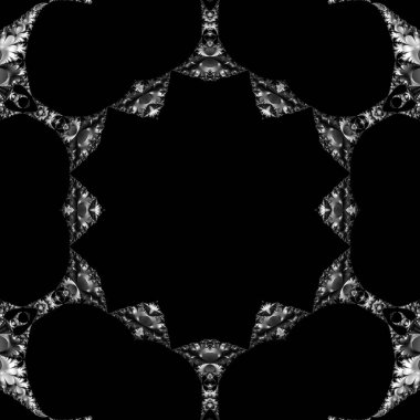 Soyut Bilgisayar Fraktal Tasarımı. Fraktal hiç bitmeyen bir desen. Fraktallar, farklı ölçeklerde kendine benzeyen sonsuz derecede karmaşık kalıplardır. Cep telefonu duvar kağıdı için harika.