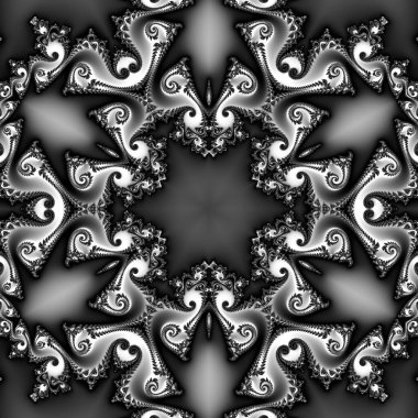 Soyut Bilgisayar Fraktal Tasarımı. Fraktal hiç bitmeyen bir desen. Fraktallar, farklı ölçeklerde kendine benzeyen sonsuz derecede karmaşık kalıplardır. Cep telefonu duvar kağıdı için harika.