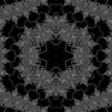 Soyut Bilgisayar Fraktal Tasarımı. Fraktal hiç bitmeyen bir desen. Fraktallar, farklı ölçeklerde kendine benzeyen sonsuz derecede karmaşık kalıplardır. Cep telefonu duvar kağıdı için harika.