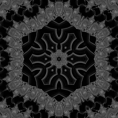 Soyut Bilgisayar Fraktal Tasarımı. Fraktal hiç bitmeyen bir desen. Fraktallar, farklı ölçeklerde kendine benzeyen sonsuz derecede karmaşık kalıplardır. Cep telefonu duvar kağıdı için harika.