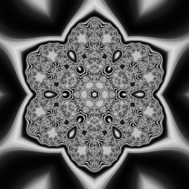 Soyut Bilgisayar Fraktal Tasarımı. Fraktal hiç bitmeyen bir desen. Fraktallar, farklı ölçeklerde kendine benzeyen sonsuz derecede karmaşık kalıplardır. Cep telefonu duvar kağıdı için harika.