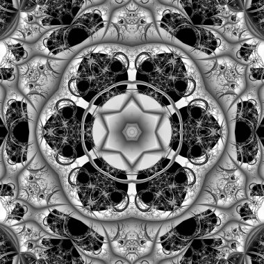 Soyut Bilgisayar Fraktal Tasarımı. Fraktal hiç bitmeyen bir desen. Fraktallar, farklı ölçeklerde kendine benzeyen sonsuz derecede karmaşık kalıplardır. Cep telefonu duvar kağıdı için harika.