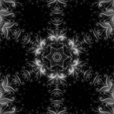 Soyut Bilgisayar Fraktal Tasarımı. Fraktal hiç bitmeyen bir desen. Fraktallar, farklı ölçeklerde kendine benzeyen sonsuz derecede karmaşık kalıplardır. Cep telefonu duvar kağıdı için harika.