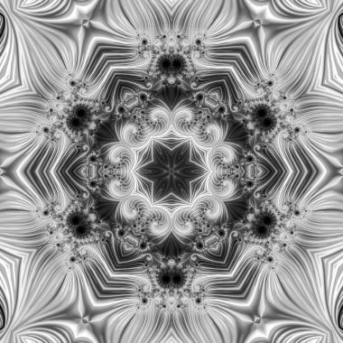 Soyut Bilgisayar Fraktal Tasarımı. Fraktal hiç bitmeyen bir desen. Fraktallar, farklı ölçeklerde kendine benzeyen sonsuz derecede karmaşık kalıplardır. Cep telefonu duvar kağıdı için harika.