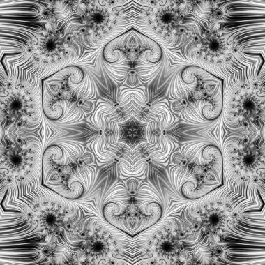 Soyut Bilgisayar Fraktal Tasarımı. Fraktal hiç bitmeyen bir desen. Fraktallar, farklı ölçeklerde kendine benzeyen sonsuz derecede karmaşık kalıplardır. Cep telefonu duvar kağıdı için harika.