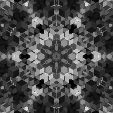 Soyut Bilgisayar Fraktal Tasarımı. Fraktal hiç bitmeyen bir desen. Fraktallar, farklı ölçeklerde kendine benzeyen sonsuz derecede karmaşık kalıplardır. Cep telefonu duvar kağıdı için harika.