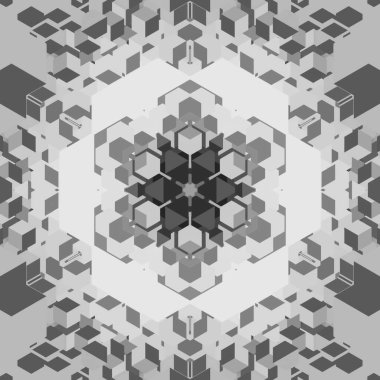 Soyut Bilgisayar Fraktal Tasarımı. Fraktal hiç bitmeyen bir desen. Fraktallar, farklı ölçeklerde kendine benzeyen sonsuz derecede karmaşık kalıplardır. Cep telefonu duvar kağıdı için harika.