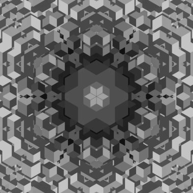 Soyut Bilgisayar Fraktal Tasarımı. Fraktal hiç bitmeyen bir desen. Fraktallar, farklı ölçeklerde kendine benzeyen sonsuz derecede karmaşık kalıplardır. Cep telefonu duvar kağıdı için harika.