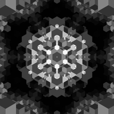 Soyut Bilgisayar Fraktal Tasarımı. Fraktal hiç bitmeyen bir desen. Fraktallar, farklı ölçeklerde kendine benzeyen sonsuz derecede karmaşık kalıplardır. Cep telefonu duvar kağıdı için harika.