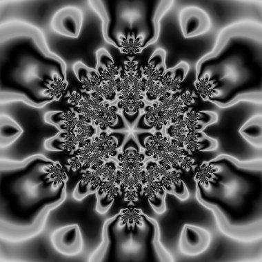 Soyut Bilgisayar Fraktal Tasarımı. Fraktal hiç bitmeyen bir desen. Fraktallar, farklı ölçeklerde kendine benzeyen sonsuz derecede karmaşık kalıplardır. Cep telefonu duvar kağıdı için harika.