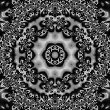 Soyut Bilgisayar Fraktal Tasarımı. Fraktal hiç bitmeyen bir desen. Fraktallar, farklı ölçeklerde kendine benzeyen sonsuz derecede karmaşık kalıplardır. Cep telefonu duvar kağıdı için harika.