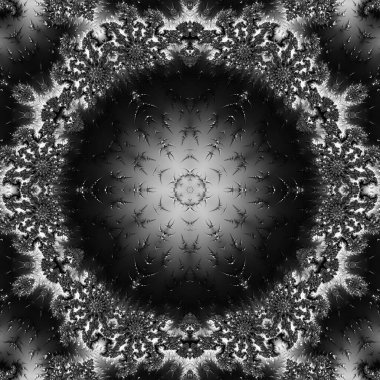 Soyut Bilgisayar Fraktal Tasarımı. Fraktal hiç bitmeyen bir desen. Fraktallar, farklı ölçeklerde kendine benzeyen sonsuz derecede karmaşık kalıplardır. Cep telefonu duvar kağıdı için harika.