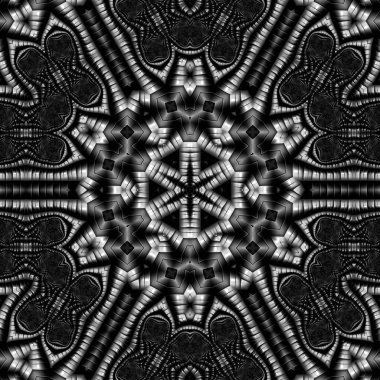 Soyut Bilgisayar Fraktal Tasarımı. Fraktal hiç bitmeyen bir desen. Fraktallar, farklı ölçeklerde kendine benzeyen sonsuz derecede karmaşık kalıplardır. Cep telefonu duvar kağıdı için harika.