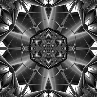 Soyut Bilgisayar Fraktal Tasarımı. Fraktal hiç bitmeyen bir desen. Fraktallar, farklı ölçeklerde kendine benzeyen sonsuz derecede karmaşık kalıplardır. Cep telefonu duvar kağıdı için harika.