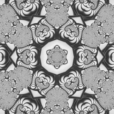 Soyut Bilgisayar Fraktal Tasarımı. Fraktal hiç bitmeyen bir desen. Fraktallar, farklı ölçeklerde kendine benzeyen sonsuz derecede karmaşık kalıplardır. Cep telefonu duvar kağıdı için harika.