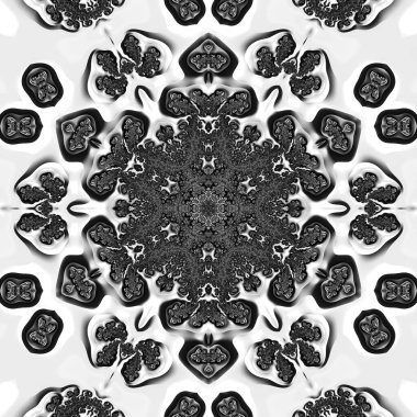 Soyut Bilgisayar Fraktal Tasarımı. Fraktal hiç bitmeyen bir desen. Fraktallar, farklı ölçeklerde kendine benzeyen sonsuz derecede karmaşık kalıplardır. Cep telefonu duvar kağıdı için harika.