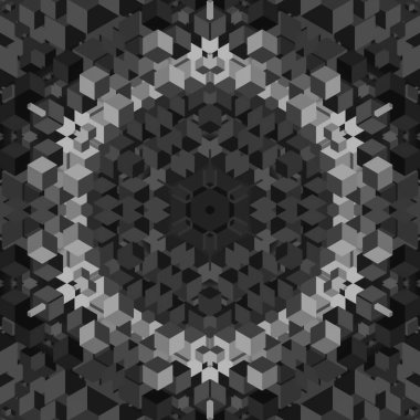 Soyut Bilgisayar Fraktal Tasarımı. Fraktal hiç bitmeyen bir desen. Fraktallar, farklı ölçeklerde kendine benzeyen sonsuz derecede karmaşık kalıplardır. Cep telefonu duvar kağıdı için harika.