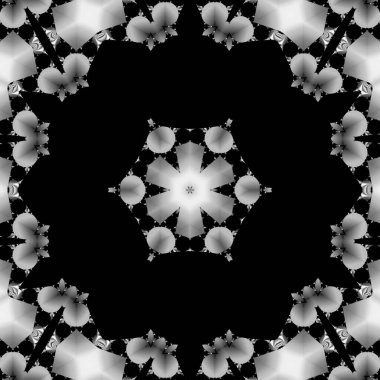 Soyut Bilgisayar Fraktal Tasarımı. Fraktal hiç bitmeyen bir desen. Fraktallar, farklı ölçeklerde kendine benzeyen sonsuz derecede karmaşık kalıplardır. Cep telefonu duvar kağıdı için harika.