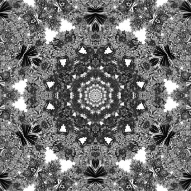 Soyut Bilgisayar Fraktal Tasarımı. Fraktal hiç bitmeyen bir desen. Fraktallar, farklı ölçeklerde kendine benzeyen sonsuz derecede karmaşık kalıplardır. Cep telefonu duvar kağıdı için harika.