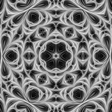 Soyut Bilgisayar Fraktal Tasarımı. Fraktal hiç bitmeyen bir desen. Fraktallar, farklı ölçeklerde kendine benzeyen sonsuz derecede karmaşık kalıplardır. Cep telefonu duvar kağıdı için harika.