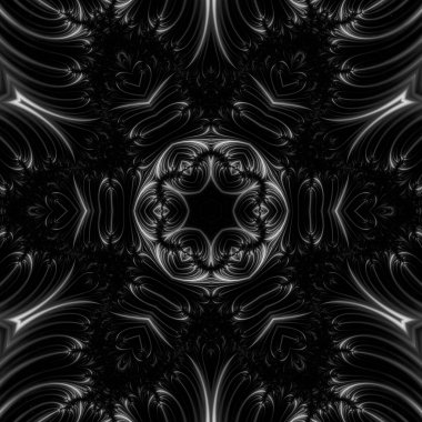 Soyut Bilgisayar Fraktal Tasarımı. Fraktal hiç bitmeyen bir desen. Fraktallar, farklı ölçeklerde kendine benzeyen sonsuz derecede karmaşık kalıplardır. Cep telefonu duvar kağıdı için harika.