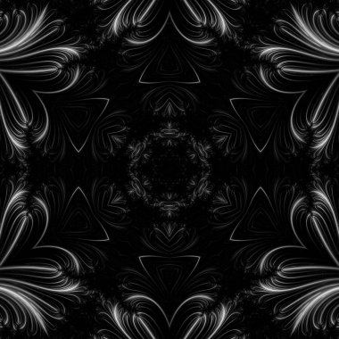 Soyut Bilgisayar Fraktal Tasarımı. Fraktal hiç bitmeyen bir desen. Fraktallar, farklı ölçeklerde kendine benzeyen sonsuz derecede karmaşık kalıplardır. Cep telefonu duvar kağıdı için harika.