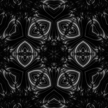 Soyut Bilgisayar Fraktal Tasarımı. Fraktal hiç bitmeyen bir desen. Fraktallar, farklı ölçeklerde kendine benzeyen sonsuz derecede karmaşık kalıplardır. Cep telefonu duvar kağıdı için harika.