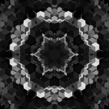 Soyut Bilgisayar Fraktal Tasarımı. Fraktal hiç bitmeyen bir desen. Fraktallar, farklı ölçeklerde kendine benzeyen sonsuz derecede karmaşık kalıplardır. Cep telefonu duvar kağıdı için harika.