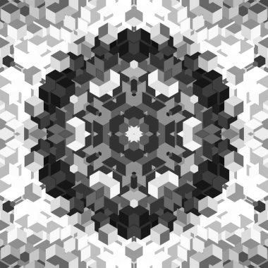 Soyut Bilgisayar Fraktal Tasarımı. Fraktal hiç bitmeyen bir desen. Fraktallar, farklı ölçeklerde kendine benzeyen sonsuz derecede karmaşık kalıplardır. Cep telefonu duvar kağıdı için harika.